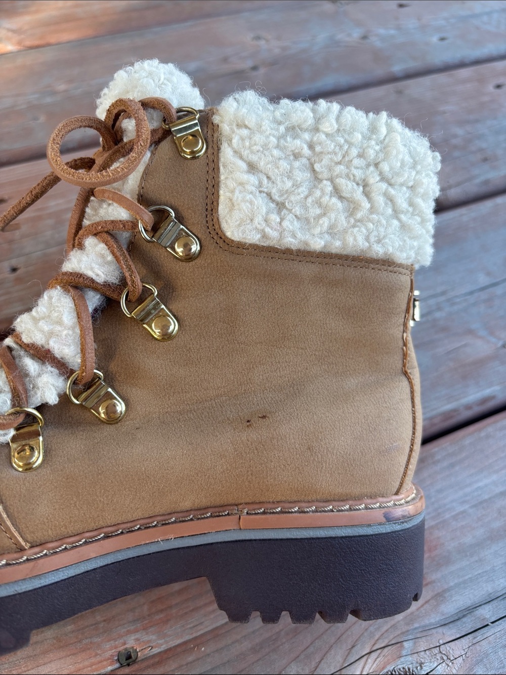 Tommy Hilfiger Ron 2 Faux Fur Hiker Boots - Picture 7 of 12